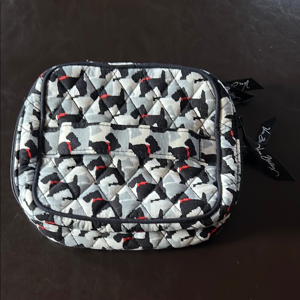 Vera Bradley So Organized jewelry tote in Scottie Dog print.